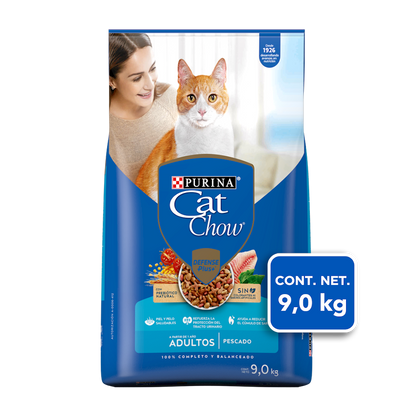 Cat Chow, Alimento Seco para Gato, Adulto, Pescado