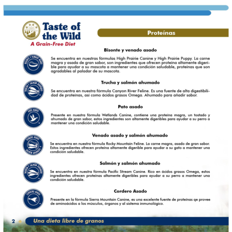 Taste of the Wild, High Prairie Puppy, Cachorros Bisonte y Venado Asado