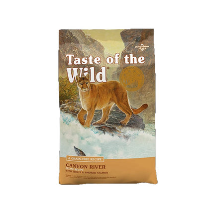 Taste of the Wild, Canyon River Feline, Trucha y Salmón Ahumado, para Gatos