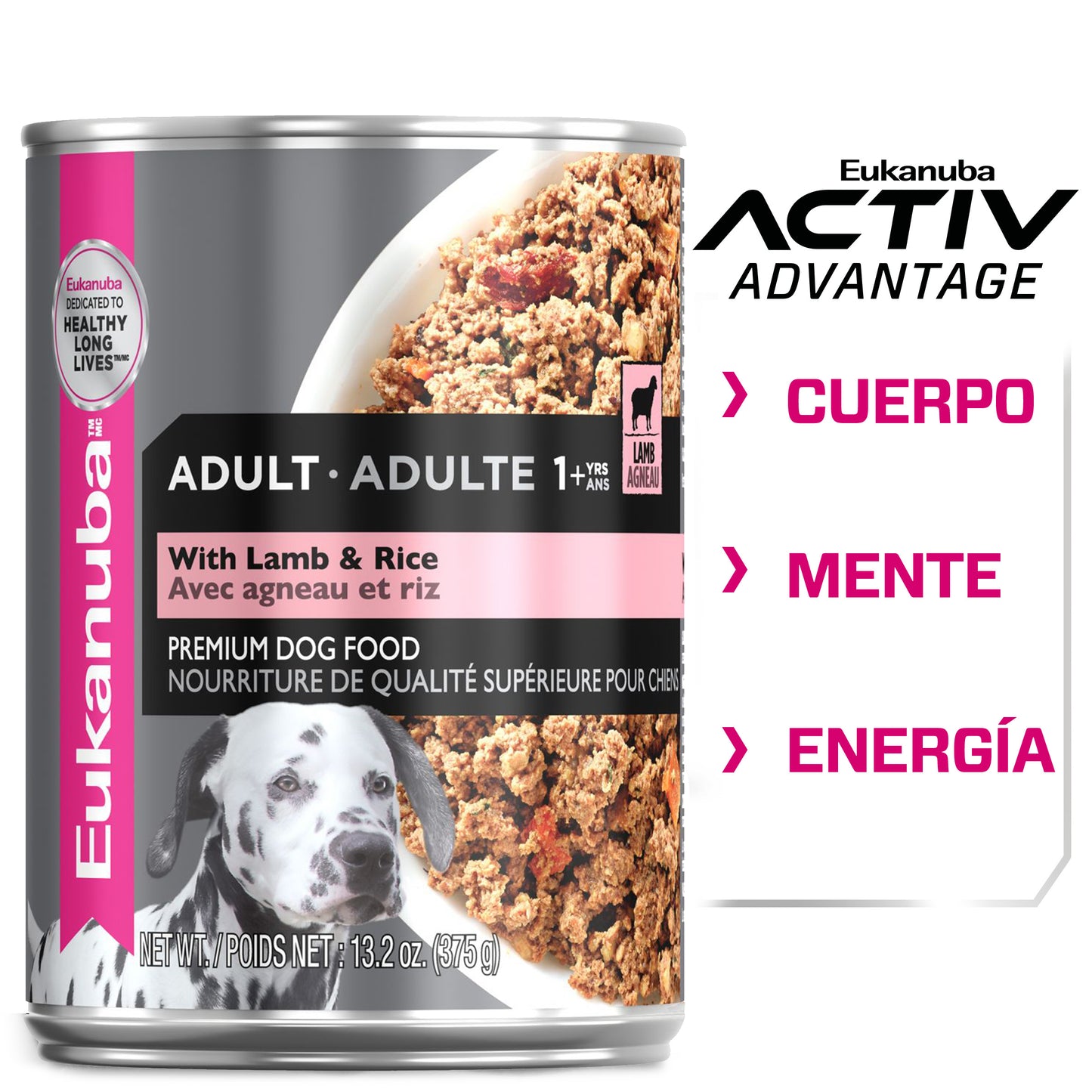 Eukanuba, Adult Lamb & Rice, (Paquete con 14 piezas)