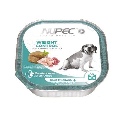 Nupec- Húmedo Control de peso(el paquete incluye 4 piezas, y viene combinado con 2 piezas de Digestive y 2 piezas de Weight Control) SE VENDEN 4 PAQUETES