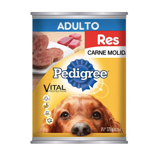 Pedigree – Lata Molida de Pollo (Paquete de 12 piezas)