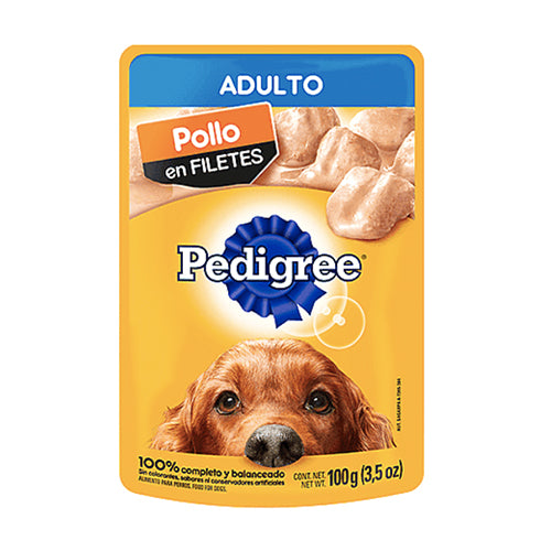 Pedigree – Sobre Pollo (Paquete de 24 piezas)